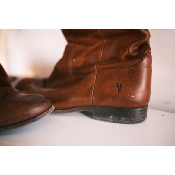 Frye Melissa Button Boot, Cognac, US9.5 - Picture 9 of 9